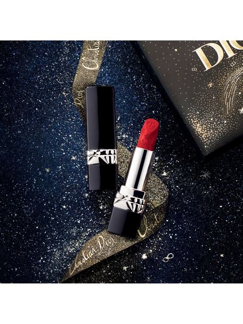 rouge dior golden nights lipstick set|Dior red lipstick.